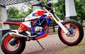 Special, Honda Tiger Ini Dimodif Buat Main di Pantai!