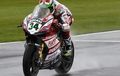 Taklukan Trek Basah, Giugliano Raih Pole Position WSBK Donington Park!