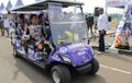 Jaga Safety Riding, Selebrasi Pembalap Juara di YCR Pakai Golf Car