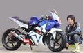 Suzuki Thunder 125, Comot Full Fairing M1 Biar Beda