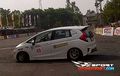 Slalom Test : Mengandalkan Honda All new Jazz, Tim Hercules Ikut Bersaing di Manahan Solo