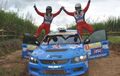 Ubang dan Ronald Berbagi Podium di Rally of Celebes