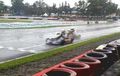 Rotax Max Seri 1 Diwarnai Hujan