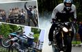 Aksi Big Jim, Stunt Rider Perancis Hebohkan Launching BMW
