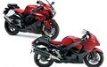 Motif  Hitam-Merah, Suzuki Hayabusa dan GSX-R750 Special Edition Lebih Sangar!
