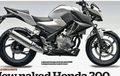 Begini Tampang Motor Sport 300 Honda, Jadi Penerus Tiger?