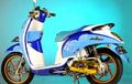 Honda Scoopy, Dari Display Toko Sampai Masuk Iklan