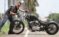 Honda Shadow, Dragstyle Minimalis dari Black Hawk Batavia MC
