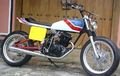Honda CB100, Flat Tracker Gandeng Unsur Seni