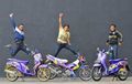 Suzuki Satria FU dan Yamaha Mio Fino, Semua Karena Pacar