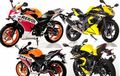 Komparasi Desain dan Fitur Ninja RR Mono vs All New CBR250R
