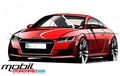 Calon Audi TT Gen. III Bocor dalam Bentuk Sketsa