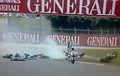 Tabrakan Beruntun, Moto2 Sepang Malaysia Red Flag