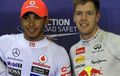 Hamilton dan Vettel Bakal Berebut Podium 1 di F1 Singapura