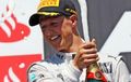 Schumi Podium Dengan Cara yang Fantastis