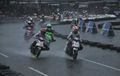 Hujan Ubah Banyak Hal di Matic Race Cianjur