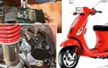Atasi Rem Vespa S150ie Macet, Cuci dan Amplas