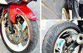 Lima Panduan Ganti Ban Dan Pelek Yamaha YZF-R25 Tanpa Ganti Swing Arm