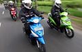 Konsumsi BBM Turing Yamaha Mio J Etape 1, Tembus 70 km/liter!