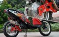 Pasang Swing Arm Yamaha Nouvo di X-Ride, Cegah Rasio Rontok!