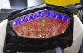 Pasang lampu Rem LED di Buritan Yamaha Byson, Lebih Terilihat
