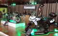 Kawasaki Pajang 5 Big Bike, Apparel Corner Dan Kawasaki Lounge