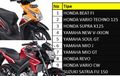 10 Motor Terlaris di 2013, Honda BeAT FI Juaranya!