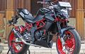 Modifikasi Kawasaki Z250 SL, Keren Pakai Kaki-Kaki Supermoto