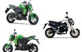 Komparasi Spesifikasi Kawasaki Z125 vs Honda MSX125, Beda Karakter Mesin
