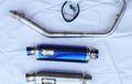 Knalpot Racing USR Untuk Honda Sonic 150R, Ada Dua Pilihan Silencer
