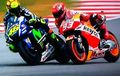 MotoGP : Hasil Lomba: Memalukan! Rossi Menendang Marquez Sampai Jatuh