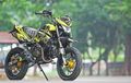 Modifikasi Kawasaki KSR 110 Pro, Makin Sempurna Pakai Roda 14 Inci