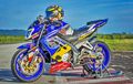 Modifikasi Yamaha New V-Ixion Lightning, Papua Punya Gaya