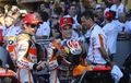 Honda Pertahankan Marquez dan Pedrosa di 2017