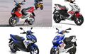 Silsilah Keluarga Yamaha Aerox, Dari Mesin 50 cc Sampai 125 cc
