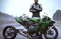 Begini Tampang Ninja H2R Versi Drag Bike