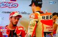 Setelah Bertabrakan, Pedrosa Minta Maaf, Dovizioso Kesakitan