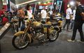 Asyik Bisa Test Ride Royal Enfiled Bullet 350 dan Classic 500 di IIMS 2016