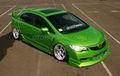 Modifikasi Honda Civic FD 2007 Stance + Street Racing = Green Goblin