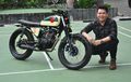 Modifikasi Honda Tiger Revo, Scrambler Juragan Otak-otak