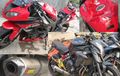 Ini Kondisi Kawasaki Ninja ZX-6 dan ER-6n Naas di Jakbar!