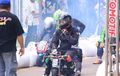Aksi Pembalap Nasional Main Pocket Bike