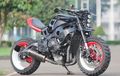Modifikasi Honda CBR1000RR, Telanjang Jadi Big Scrambler!