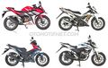 Komparasi Dyno Sonic 150R, CB150R, CBR150R dan Supra GTR 150, Beda Karakter!