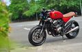 Modifikasi Kawasaki Z800, Scrambler Gara-Gara Terjun Bebas 