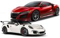 Honda NSX Mencontek Porsche 911 GT3