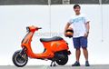 Modifikasi Vespa S 150 3v 2014, Racing Look Gara-gara Alinka 