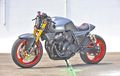 Modifikasi Honda CB400 Cafe Racer, Sketsa Buat Jatayu