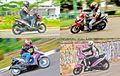 Komparasi All New Honda BeAT eSP, Yamaha Mio M3, Suzuki Address FI dan TVS Dazz DFI