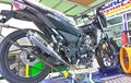 Tes Knalpot Over Racing di All New Suzuki Satria F150, Instan Dongkrak 1 dk